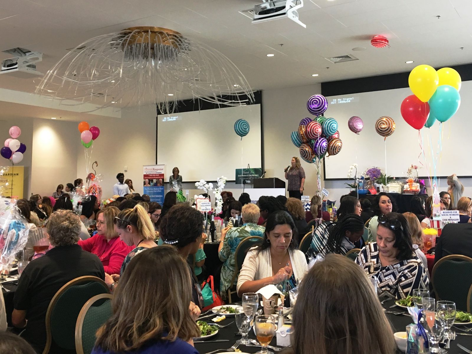 Attendees at the West Palm Beach luncheon